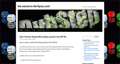 Desktop Screenshot of les-saveurs-de-llysa.com